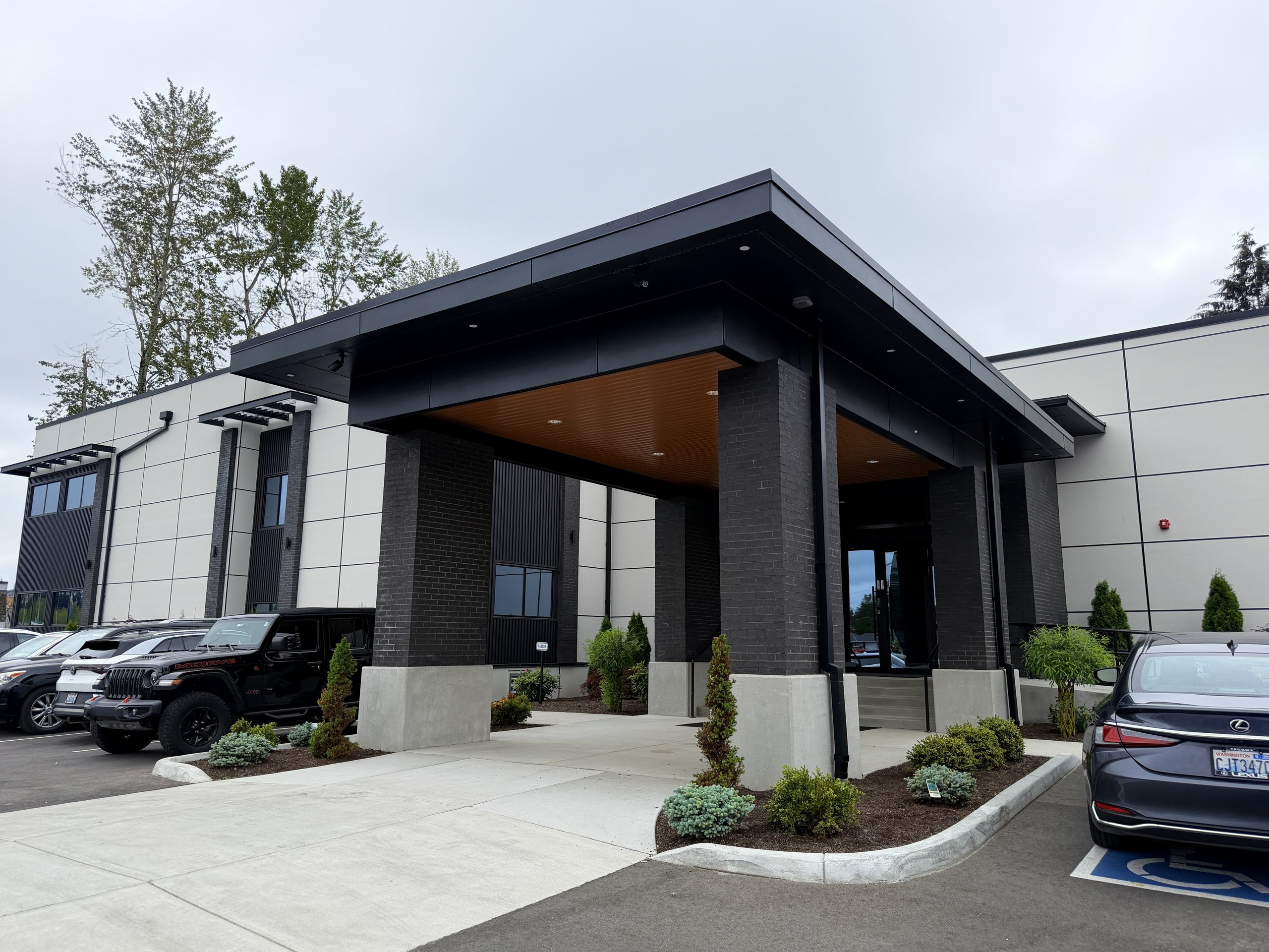 Our New Church Entrance